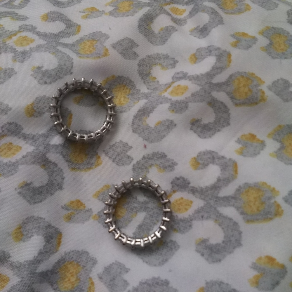 High quality zirconia band ring.
